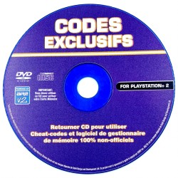 Codes Exclusifs for Playstation 2 Powered by AR2 V2 Cheat Code