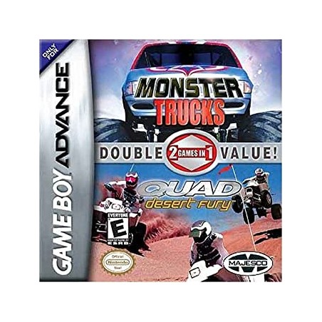 Monster Trucks / Quad Desert Fury Double Pack