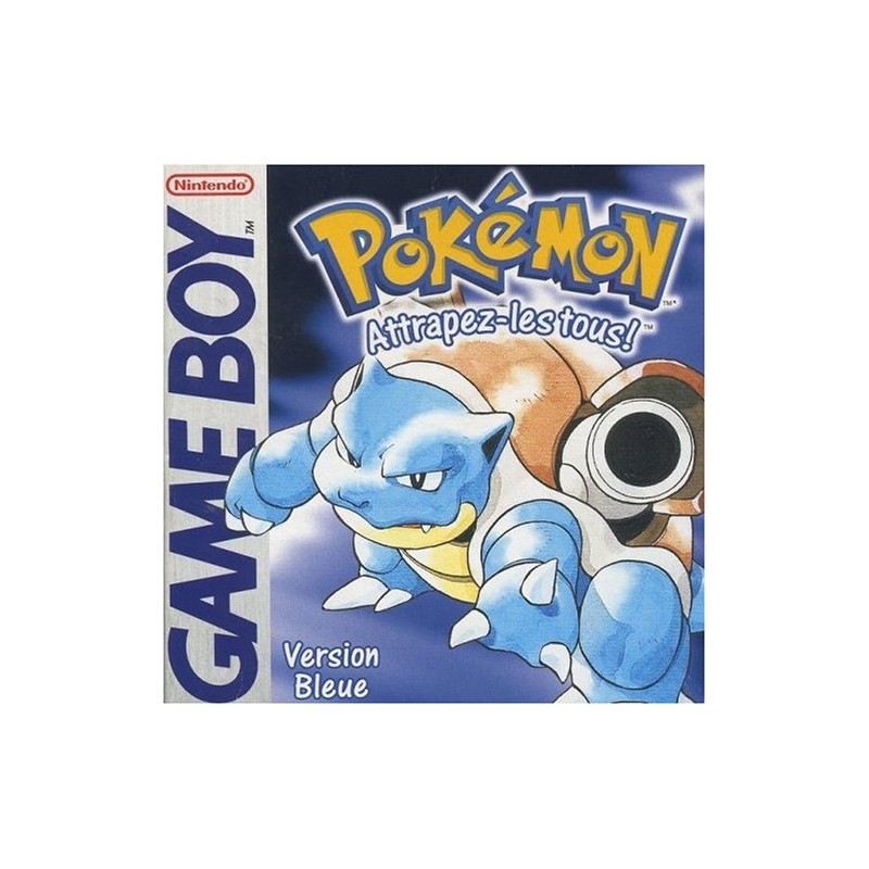 Pokemon version promo bleue